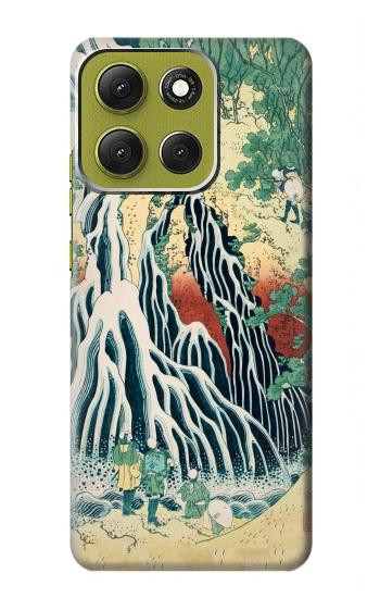 S2491 Hokusai Kirifuri Waterfall at Kurokami Case For Motorola Moto G86