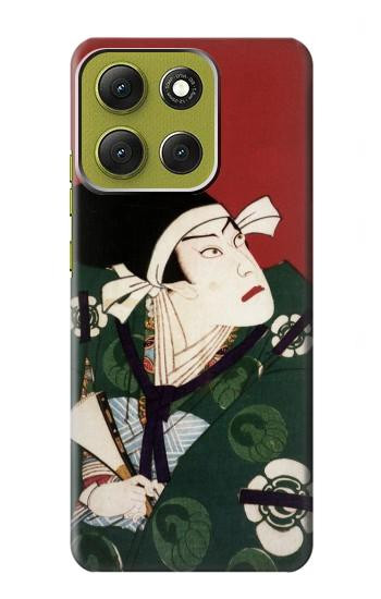 S2498 Japan Art Toyohara Kunichika Case For Motorola Moto G86