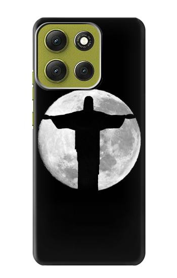 S2511 Jesus Statue Christ Rio de Janeiro Case For Motorola Moto G86