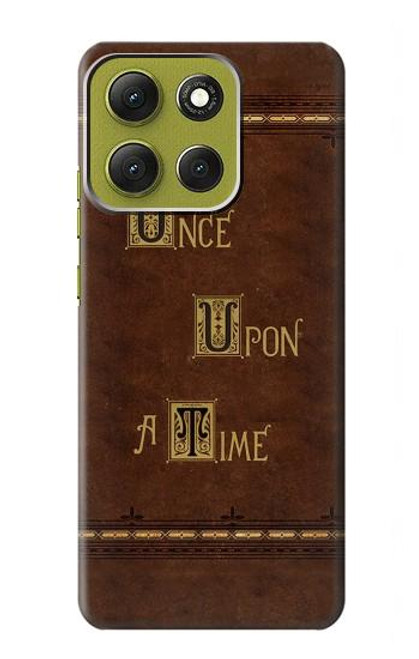 S2643 Once Upon A Time Book Case For Motorola Moto G86