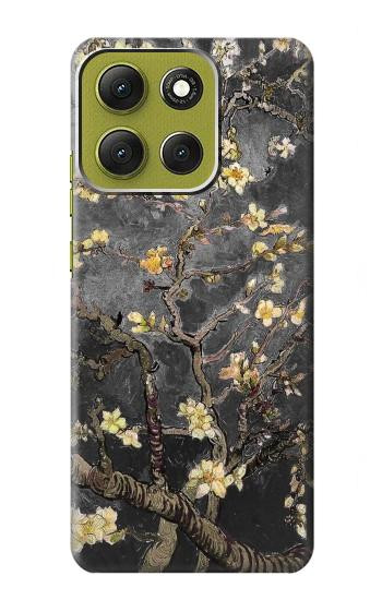 S2664 Black Blossoming Almond Tree Van Gogh Case For Motorola Moto G86