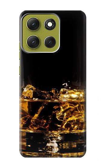 S2742 Ice Whiskey Whisky Glass Case For Motorola Moto G86
