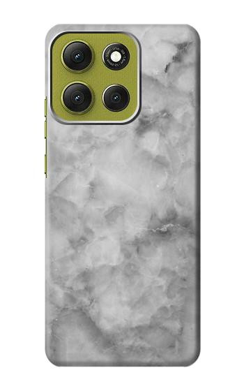 S2845 Gray Marble Texture Case For Motorola Moto G86