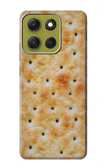 S2987 Cream Cracker Biscuits Case For Motorola Moto G86