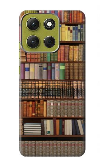 S3154 Bookshelf Case For Motorola Moto G86