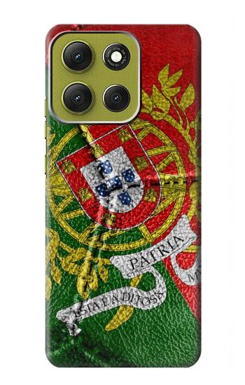S3300 Portugal Flag Vintage Football Graphic Case For Motorola Moto G86