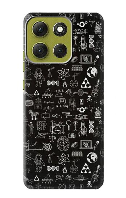 S3426 Blackboard Science Case For Motorola Moto G86