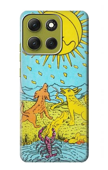 S3435 Tarot Card Moon Case For Motorola Moto G86