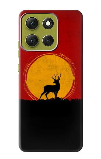 S3513 Deer Sunset Case For Motorola Moto G86