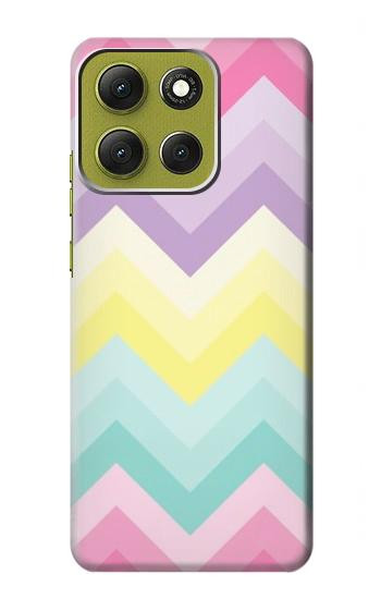 S3514 Rainbow Zigzag Case For Motorola Moto G86