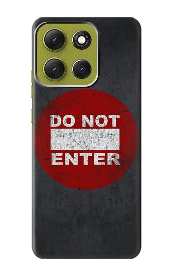 S3683 Do Not Enter Case For Motorola Moto G86
