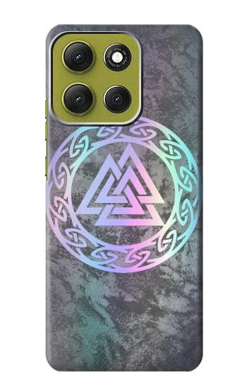 S3833 Valknut Odin Wotans Knot Hrungnir Heart Case For Motorola Moto G86