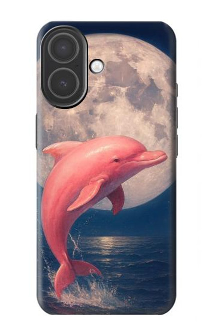 S4045 Dolphin Moon Night Case For iPhone 17