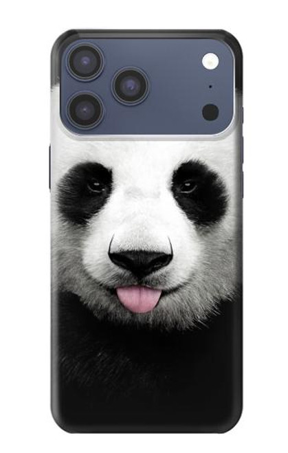 S4049 Cute Panda Stick Out Tongue Case For iPhone 17 Pro Max