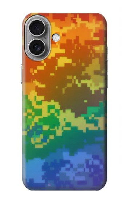 S4047 LGBTQ Camouflage Case For iPhone 16 plus