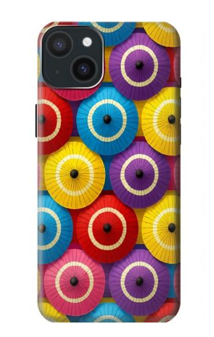 S4065 Snake Eye Umbrella Pattern Case For iPhone 15 Plus