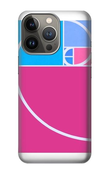 S4076 Golden Ratio Fibonacci Spiral Case For iPhone 14 Pro
