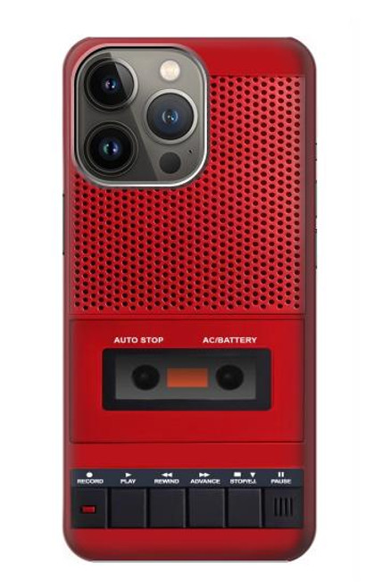 S4073 Vintage Red Cassette Player Graphic Case For iPhone 13