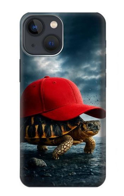 S4056 Madagascar Turtle Red Cap Case For iPhone 13 mini
