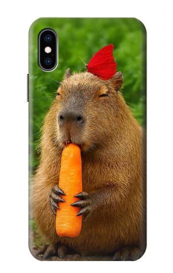 S4068 Capybara Butterfly Case For iPhone X, iPhone XS