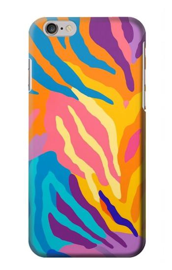S4037 Colorful Zebra Pattern Case For iPhone 6 6S
