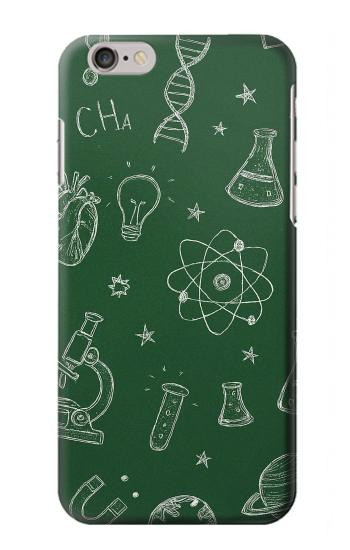 S4059 Science Chalkboard Graphic Case For iPhone 6 6S