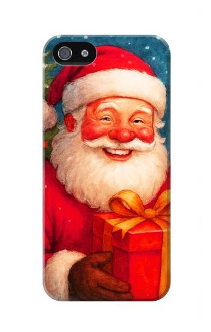 S4046 Happy Santa Case For iPhone 5 5S SE