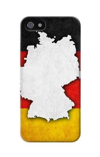 S4055 Germany Flag Case For iPhone 5 5S SE