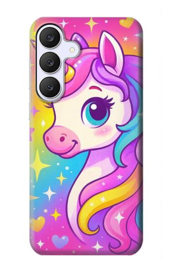 S4057 Cute Unicorn Cartoon Case For Samsung Galaxy S25 FE, S26 FE
