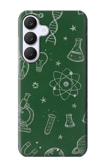 S4059 Science Chalkboard Graphic Case For Samsung Galaxy S25 FE