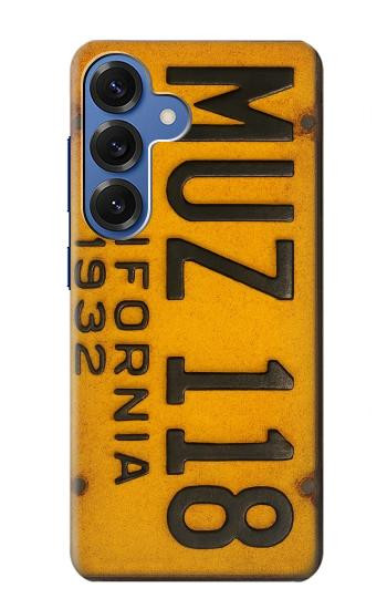 S4060 Vintage California Car License Plate Case For Samsung Galaxy S25