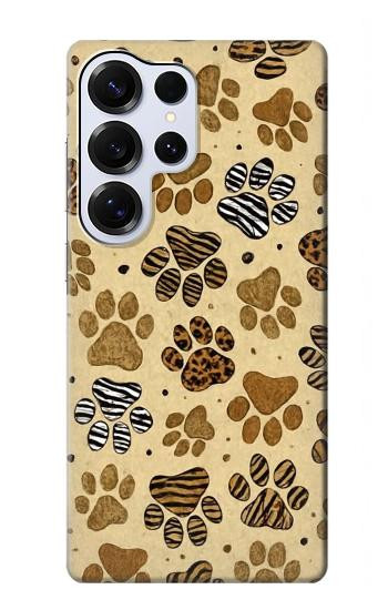 S4032 Wild Animal Paw Foot Print Case For Samsung Galaxy S25 Ultra