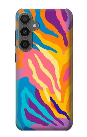 S4037 Colorful Zebra Pattern Case For Samsung Galaxy S23 FE