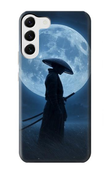S4034 Samurai Moon Night Case For Samsung Galaxy S23 Plus