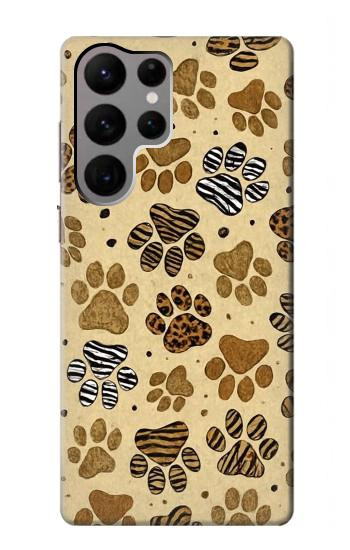 S4032 Wild Animal Paw Foot Print Case For Samsung Galaxy S23 Ultra