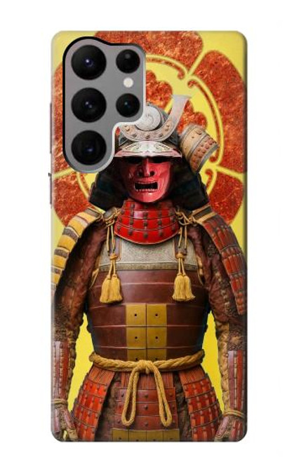 S4063 Japan Warrior Samurai Armor Case For Samsung Galaxy S23 Ultra