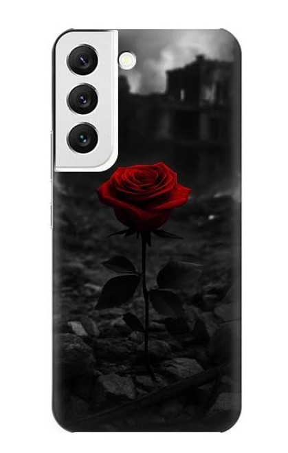 S4048 Red Rose Ruins Case For Samsung Galaxy S22