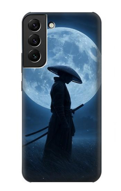 S4034 Samurai Moon Night Case For Samsung Galaxy S22 Plus