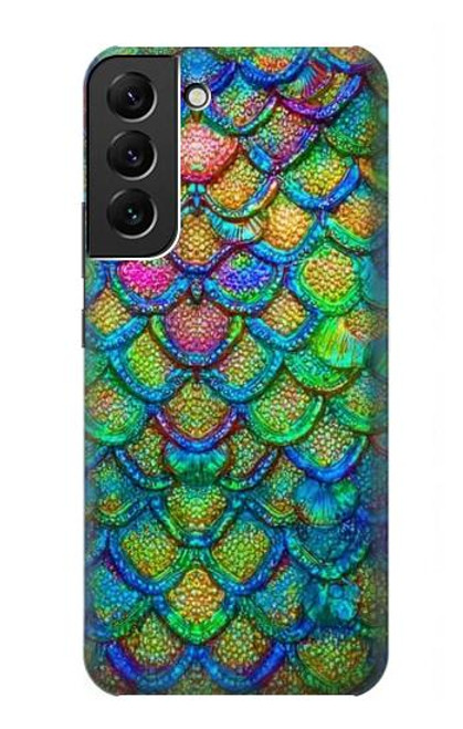 S4071 Colorful Mermaid Scale Case For Samsung Galaxy S22 Plus