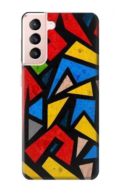 S4044 Street Art Abstract Graphics Case For Samsung Galaxy S21 5G