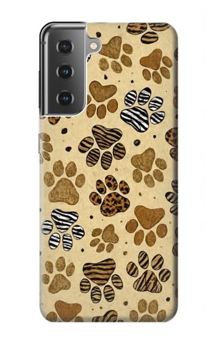 S4032 Wild Animal Paw Foot Print Case For Samsung Galaxy S21 Plus 5G, Galaxy S21+ 5G