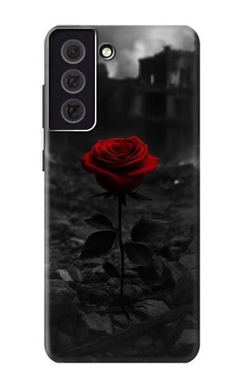 S4048 Red Rose Ruins Case For Samsung Galaxy S21 FE 5G