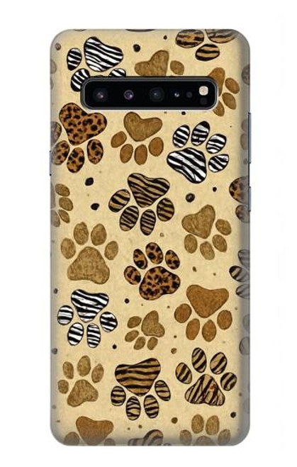 S4032 Wild Animal Paw Foot Print Case For Samsung Galaxy S10 5G
