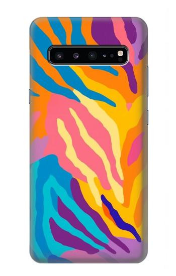 S4037 Colorful Zebra Pattern Case For Samsung Galaxy S10 5G