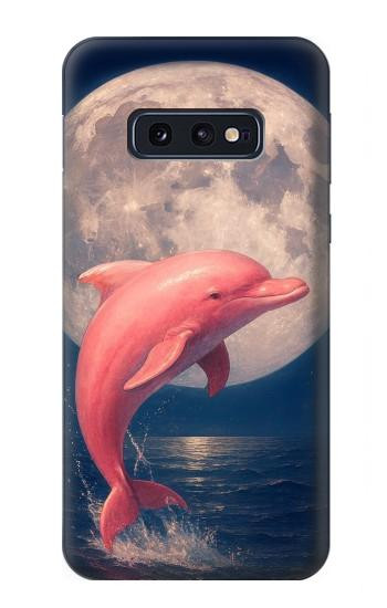 S4045 Dolphin Moon Night Case For Samsung Galaxy S10e