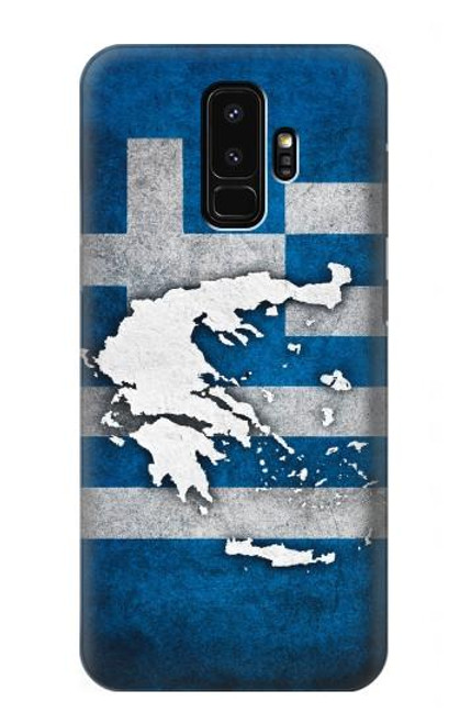 S4074 The Flag of Greece Case For Samsung Galaxy S9 Plus