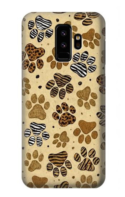 S4032 Wild Animal Paw Foot Print Case For Samsung Galaxy S9