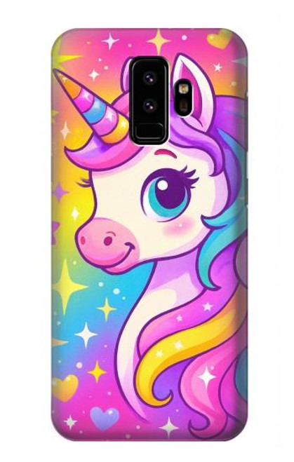 S4057 Cute Unicorn Cartoon Case For Samsung Galaxy S9