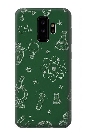 S4059 Science Chalkboard Graphic Case For Samsung Galaxy S9