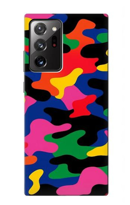 S4072 Colorful Camouflage Case For Samsung Galaxy Note 20 Ultra, Ultra 5G
